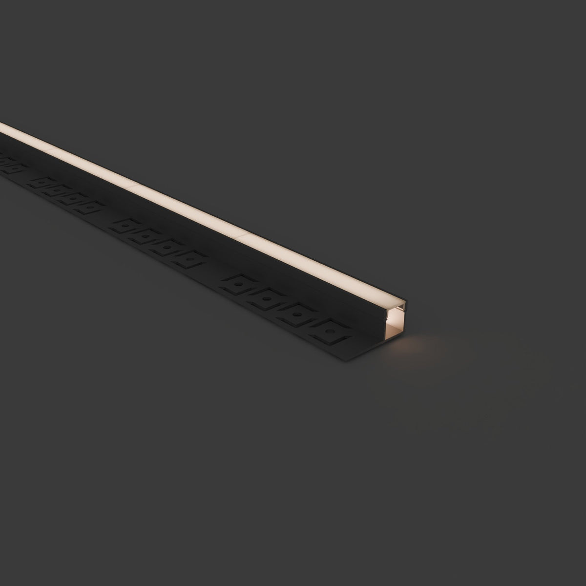 Tile In LED Aluminium Profile EXP301 - lit glow effect