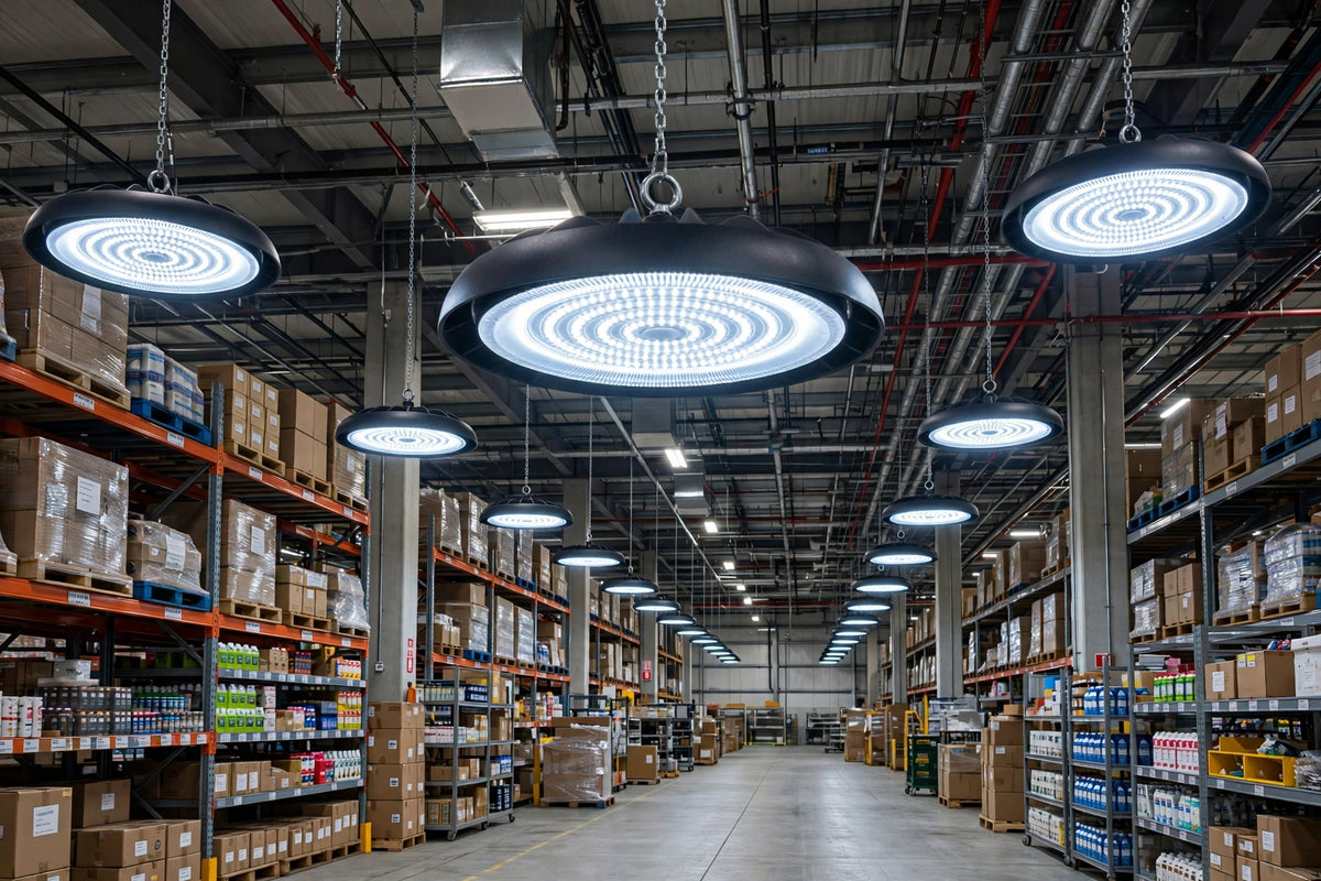 UFO High Bay in warehouse