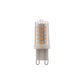 ecolux G9 LED capsule bulb, 3W, white ceramic base with loop pins