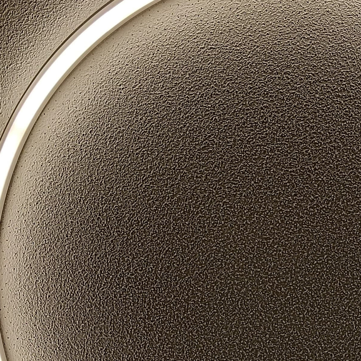Close-up of the Round Halo light ring and diffuser