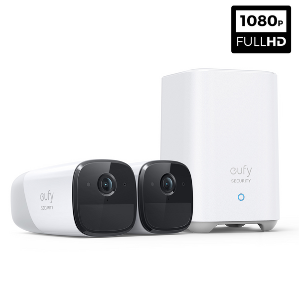 EufyCam 2  - 2 Cam Kit with HomeBase 2 (1080p)