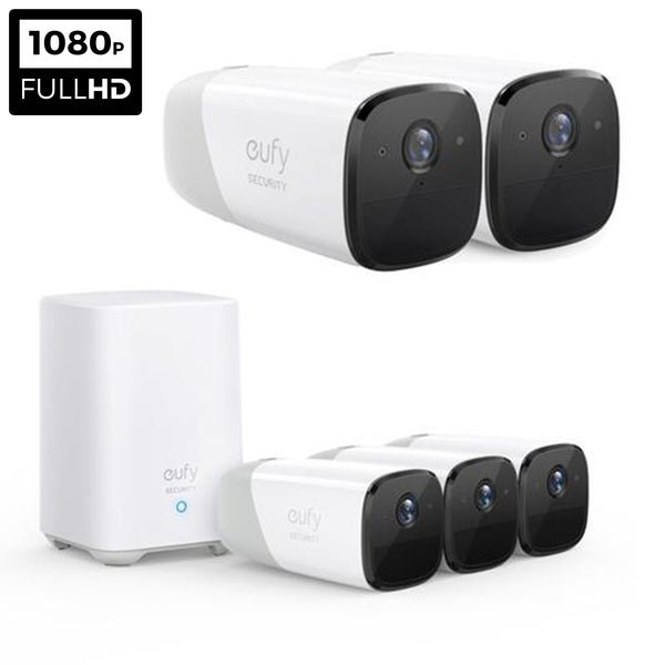 Eufy EufyCam 2 - 3 Cam Kit with HomeBase 2 & 2 x EufyCam 2 Add On Camera *Bundle*