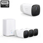 Eufy EufyCam 2 - 3 Cam Kit with HomeBase 2 & EufyCam 2 Add On Camera *Bundle*