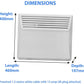 Devola DVS500W 500W panel heater – image 7 of 7