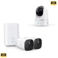 Eufy EufyCam 2 Pro - 2 Cam Kit with HomeBase 2 & Indoor Cam 2K Pan and Tilt *Bundle*