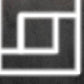 Close-up of the Greek Key nested-squares glowing frame detail