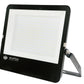 LED Dual Voltage Floodlight 300W – front view, ecolux England, black, no sensor