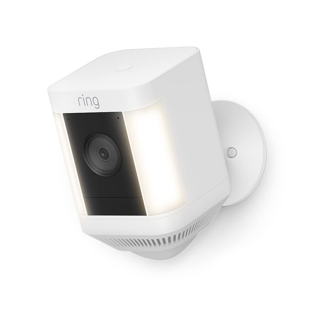 Ring Spotlight Cam Plus Battery White