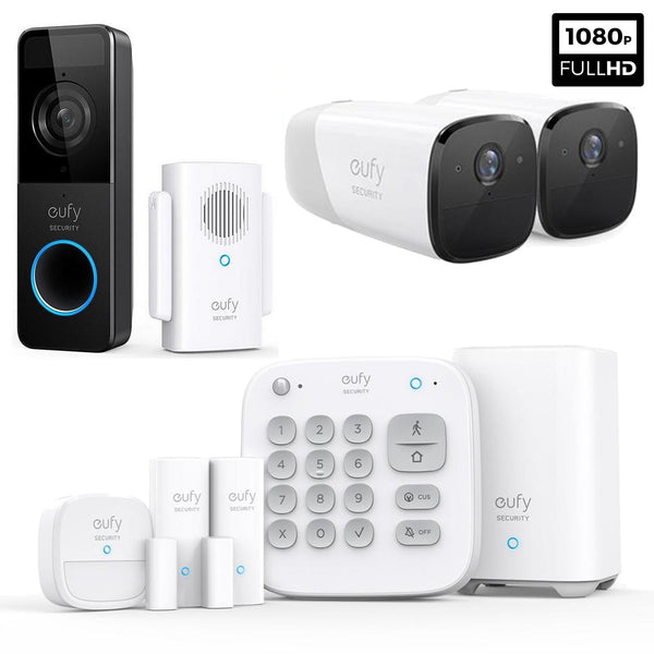 Eufy 1080p Ultimate Home Security Mega Bundle - 1 (x8 Pieces)