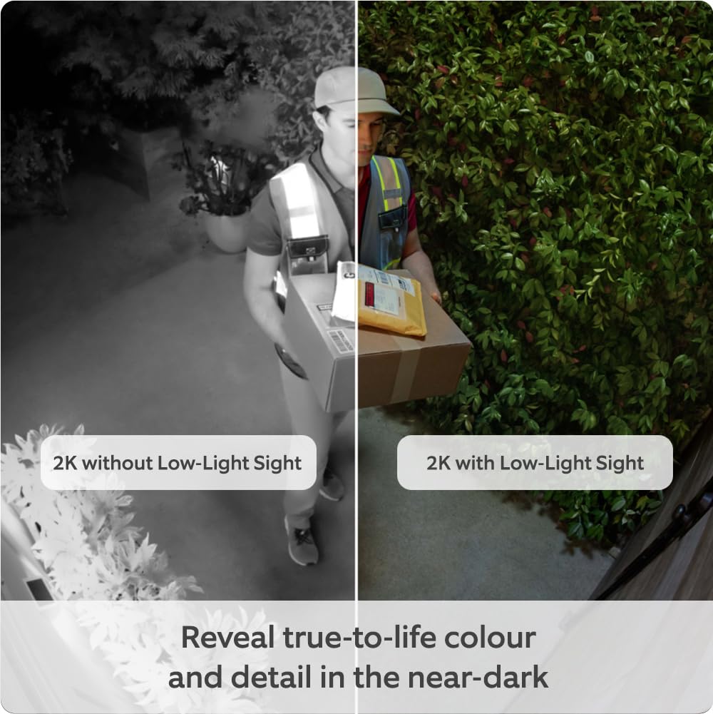 Ring Outdoor Camera Plus (Plug-in) | 2K Black