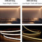 ENERJ 24V COB LED Strip Light 5m, 4000K Neutral White, 480 LEDs/m, 1200Lm/m, Dotless Flexible LED Tape, Cuttable 10mm IP20 LED Strip
