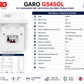 GARO GS4SOL 4-Way PV Consumer Unit with SPD & Bi-Directional RCBO