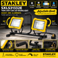 STANLEY SXLS31332E Twin 240V LED Worklight 2 x 33W | 8000lm IP65