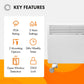 Devola DVS2000W 2000W panel heater – image 8 of 9