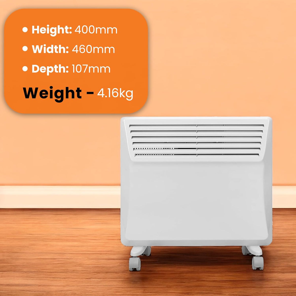 Devola DVS750W 750W panel heater – image 7 of 8