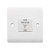 ecolux EXV311 white 3 pole fan isolation switch