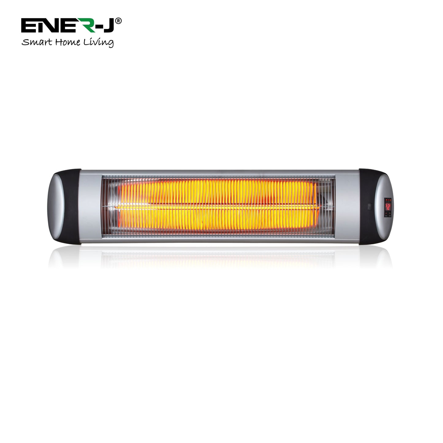 Ener-J Wall mounted Patio Heater with Quartz Tube 3000W