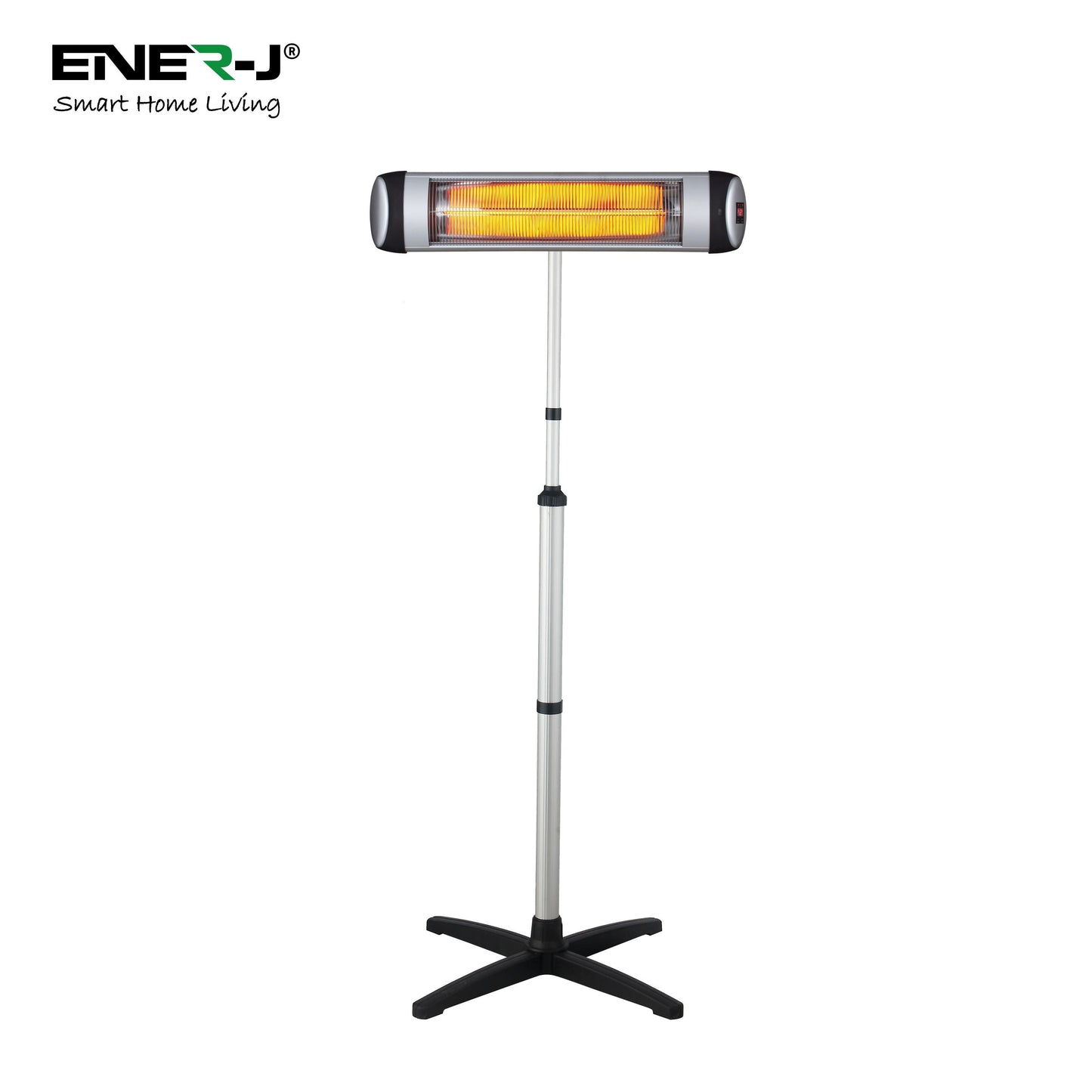 Ener J Wall mounted Patio Heater with Quartz Tube 2000W