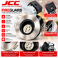 JCC Fireguard JC94002 Fire Rated Downlight – GU10, Brushed Nickel, 30/60/90 Min Fire Rated, Lamp Included