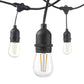 Ener-J LED Festoon Kit (15.2m) iNC 15X2w Filament LED Bulbs