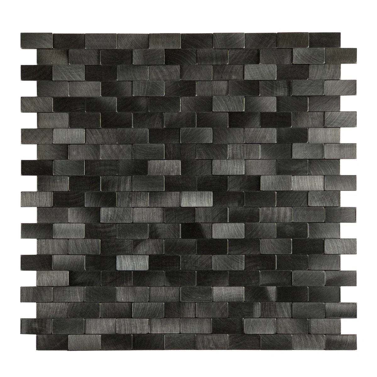 Ener-J Urban Alloy Pattern Peel & Stick Aluminum Tile, Size:300 x 300 x 4 mm (Pack of 4)