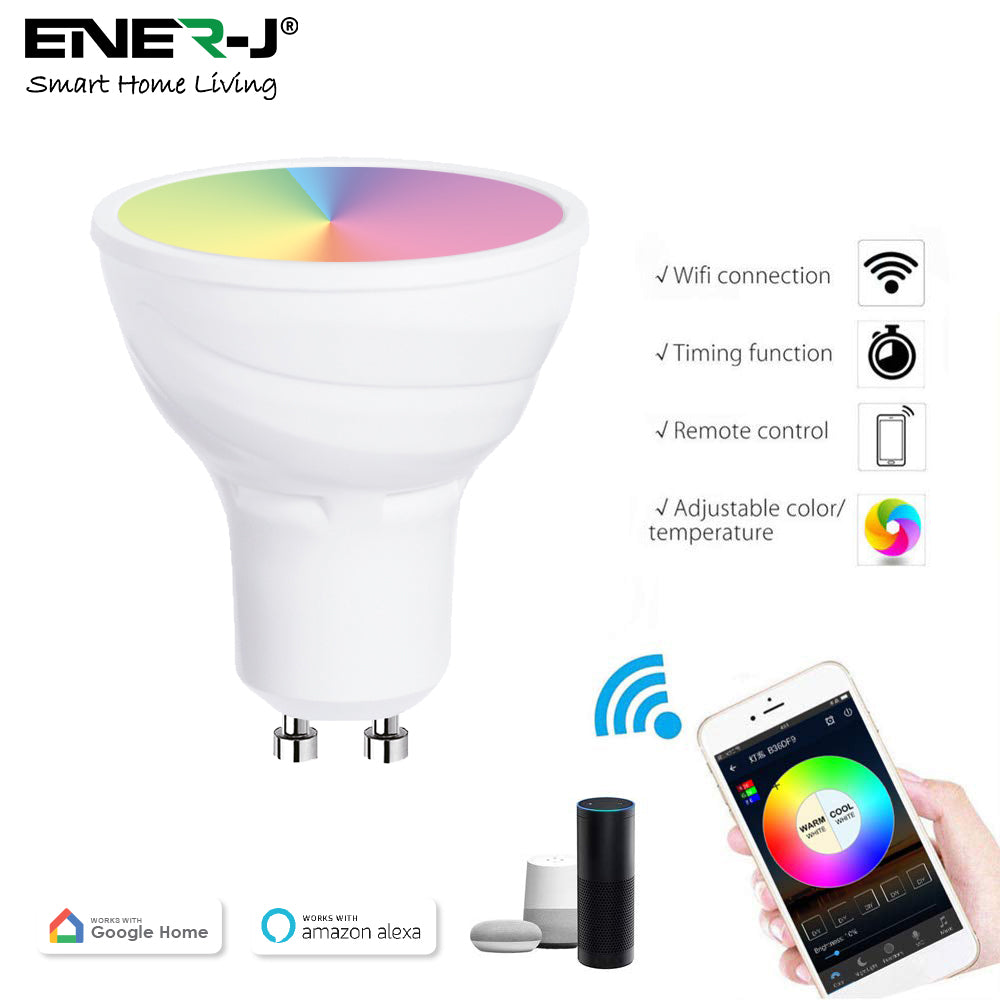 Ener-J Smart WiFi 5W GU10 LED Spotlight