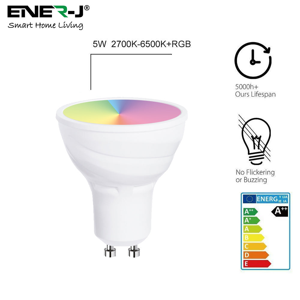 Ener-J Smart WiFi 5W GU10 LED Spotlight