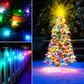Ener-J RGB Fairy Lights 5 Meter Cable, 50 LED'S, WiFi+BLE+IR with Remote Control, UK 3 Pin & USB Port