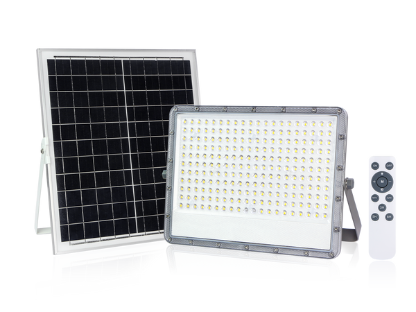 100W Solar LED Floodlight – 17,000LM, 6500K, IP65, Remote Control
