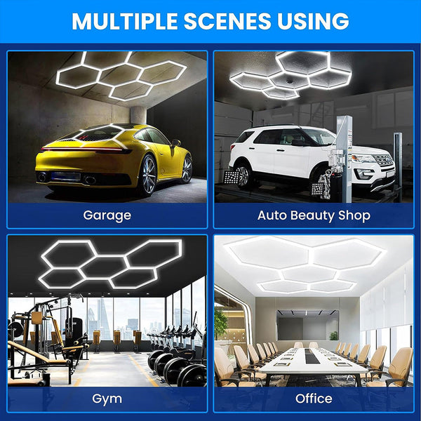 Ener-J 160W Car Showroom Light 440mm*23.6mm *38.1mm (24pcs) 6500K secondary image