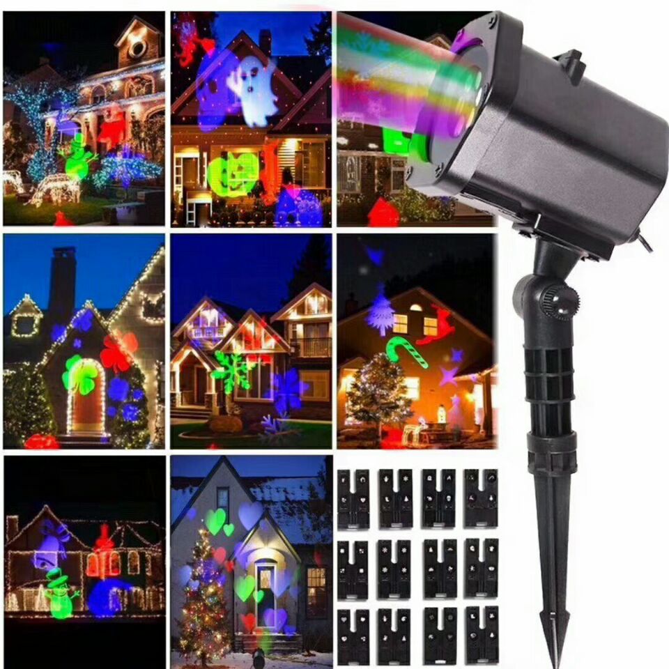 Ener-J LED Outdoor Projector Light with 12 Patterns