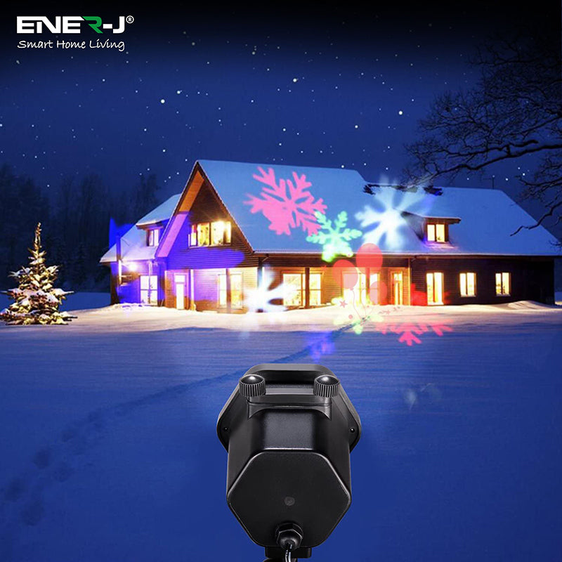 Ener-J LED Outdoor Projector Light with 12 Patterns