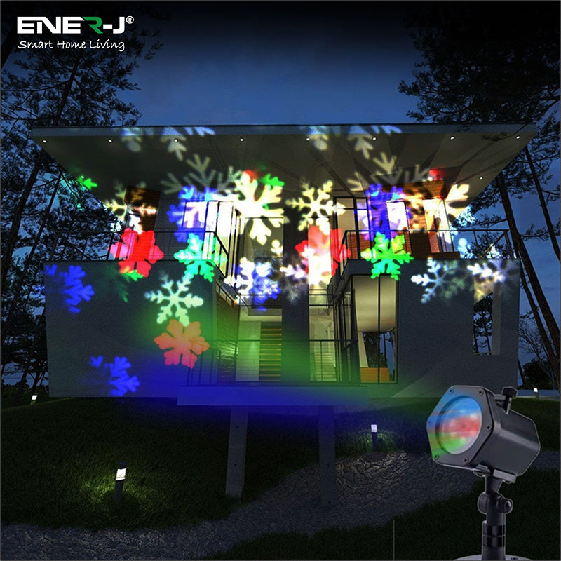 Ener-J LED Outdoor Projector Light with 12 Patterns