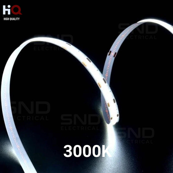 Ener-J 12V COB LED Strip Light with 300 LEDs/M. 10W/M, 1100lm/M CRI 90-92, 3000K secondary image