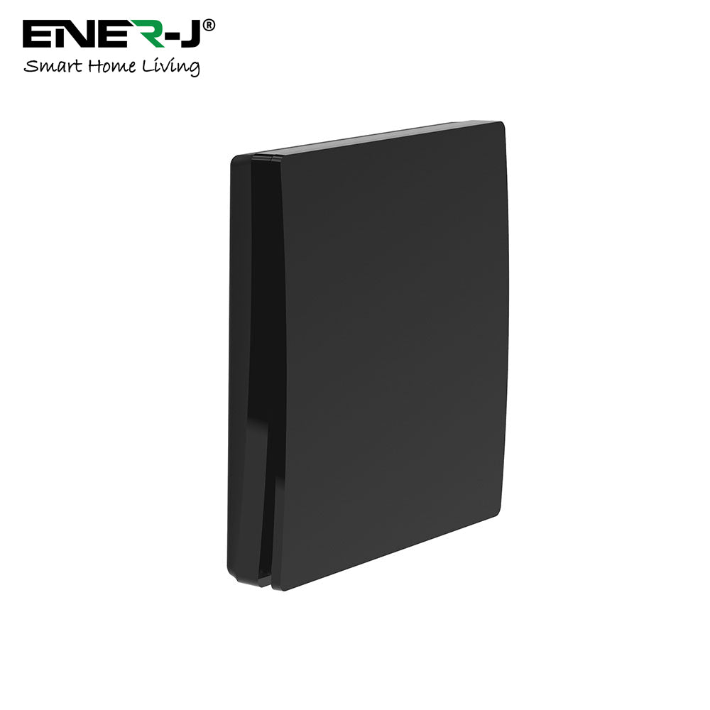 Ener-J 1 Gang Wireless Kinetic Switch ECO RANGE - Black