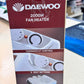 Daewoo 2000W fan heater - box side, thermostat control and 2 heat settings
