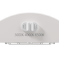 IP20 Slim LED Batten Light - CCT selector switch detail, supplier image