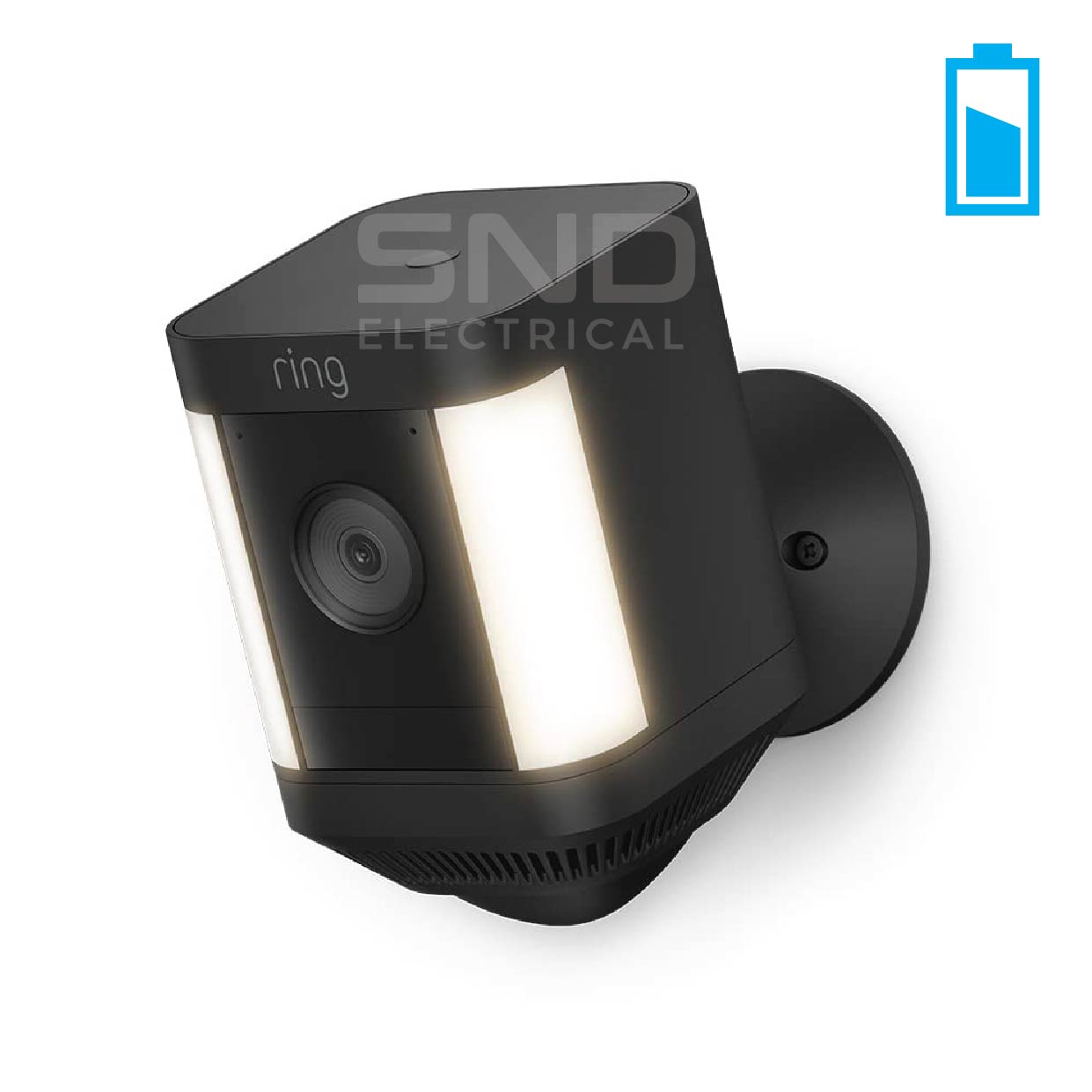 Ring Spotlight Cam Plus Battery Black