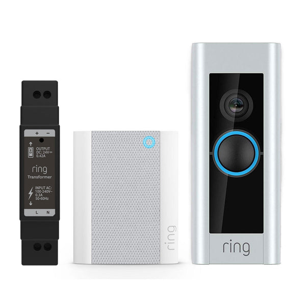 Ring Wired Video Doorbell Pro (HARDWIRED) & All New Chime Pro *BUNDLE*