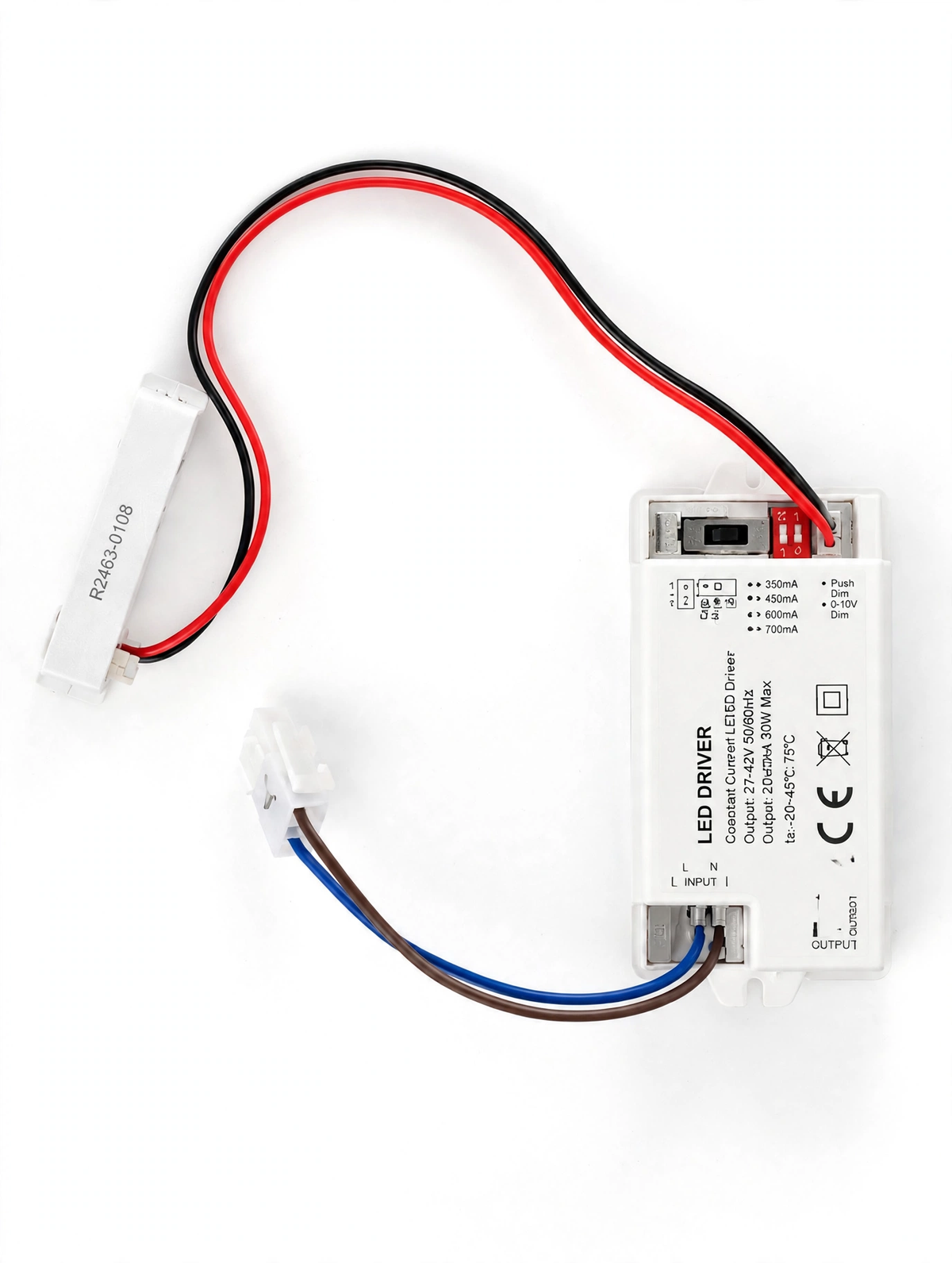 Corridor motion sensor EXBH-WP03-CR, studio shot