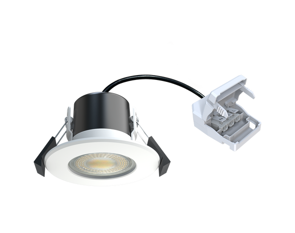 Fire Rated LED Downlight – 5W, Dimmable, IP65, Interchangeable Bezels secondary image