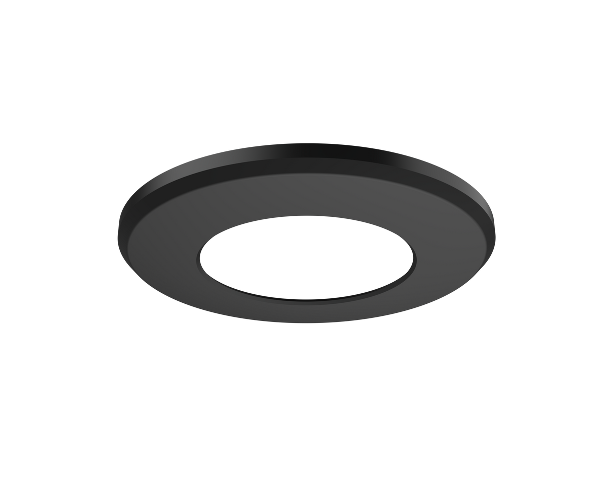 DL99 downlight with black bezel
