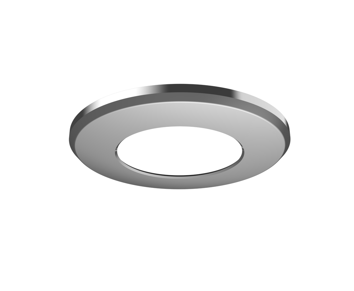 DL99 downlight with polished chrome bezel