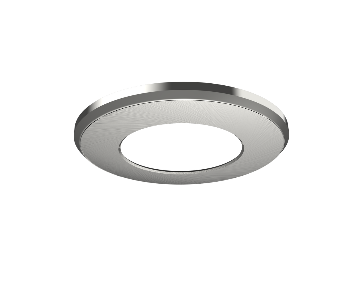 DL99 downlight with satin chrome bezel