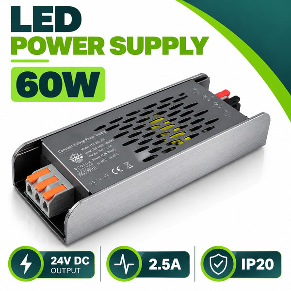 24V LED Power Supply / Driver for COB LED Strip – Constant Voltage secondary image