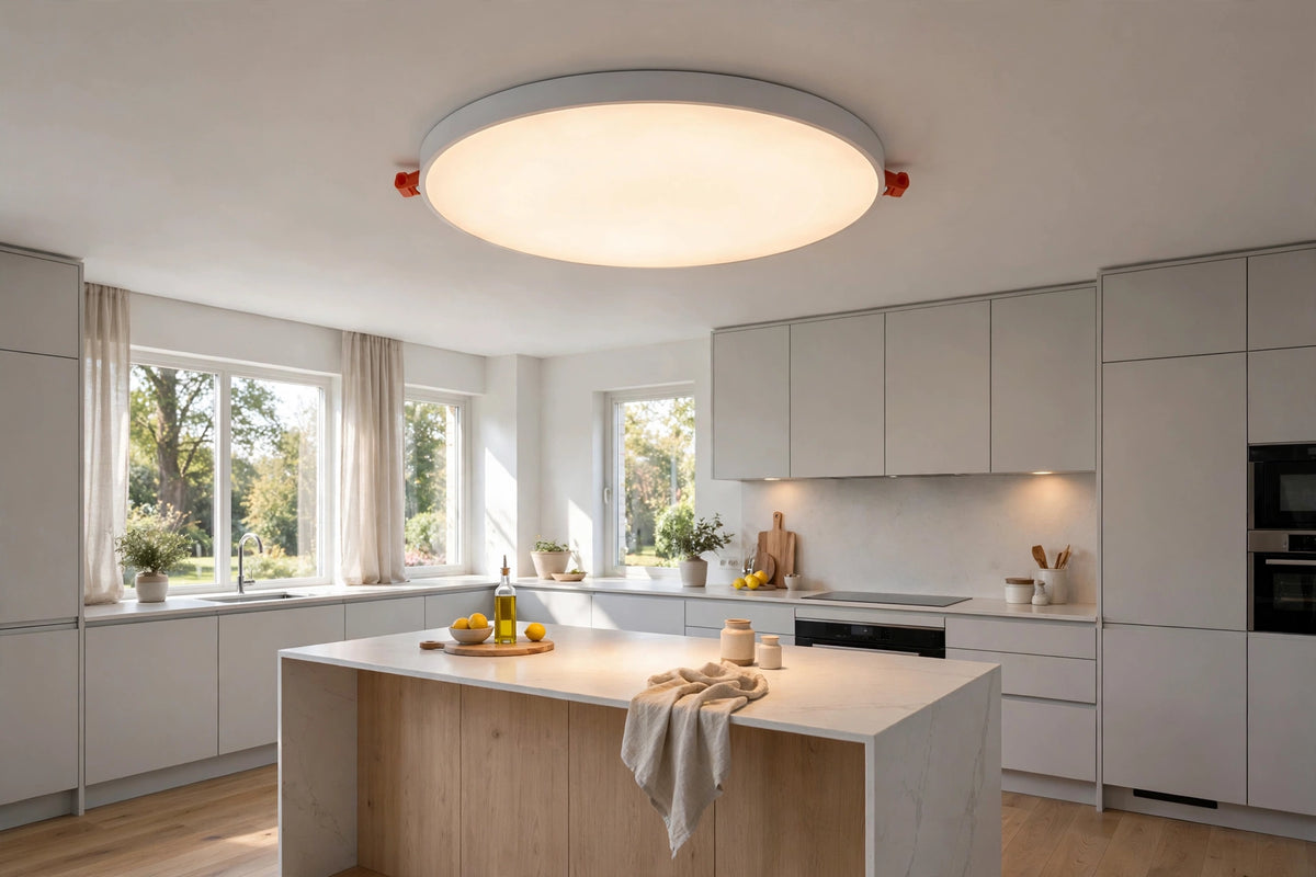 36W frameless adjustable round LED panel – image 5 of 6