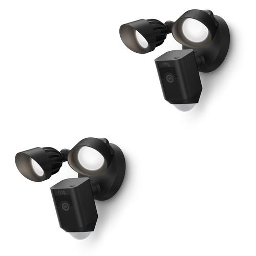 Ring Floodlight Cam Wired Plus Black