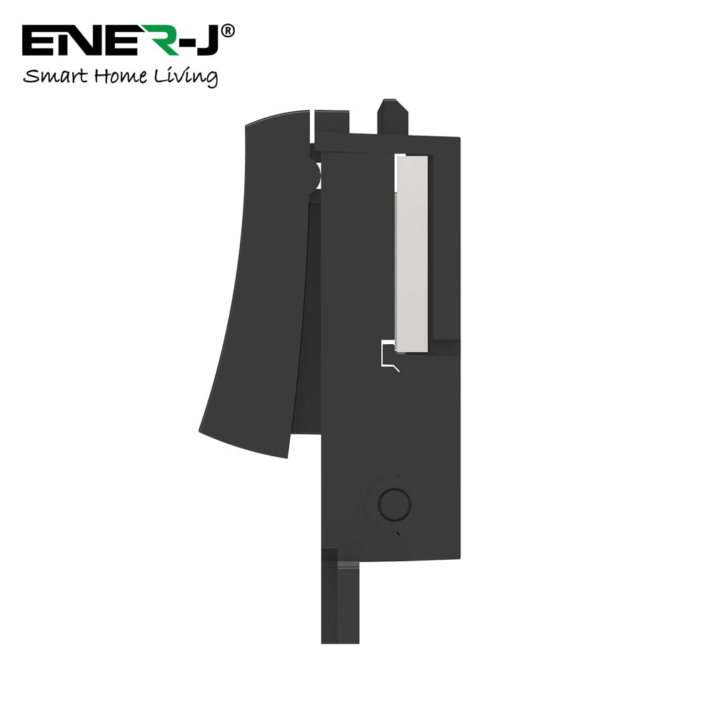 Ener-J 1 Gang Wireless Grid Switch Minigrid Style Black