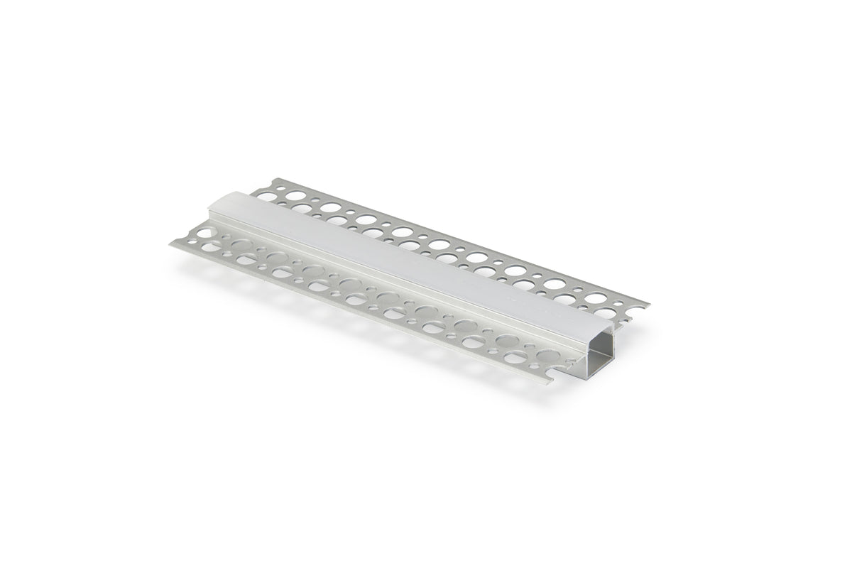 2m Plaster Over LED Aluminium Profile – 54.8 × 12.9mm, Trimless