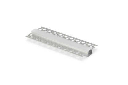 2m Plaster Over LED Aluminium Profile – 54.8 × 12.9mm, Trimless